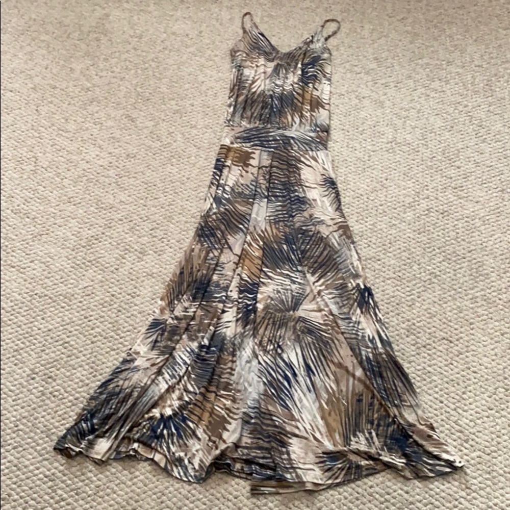 Veronica M Drop Waist Maxi Dress xs